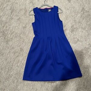 Worn once. Royal blue.